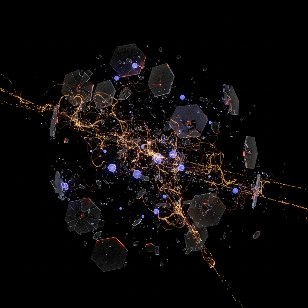 Broken architecture visualization